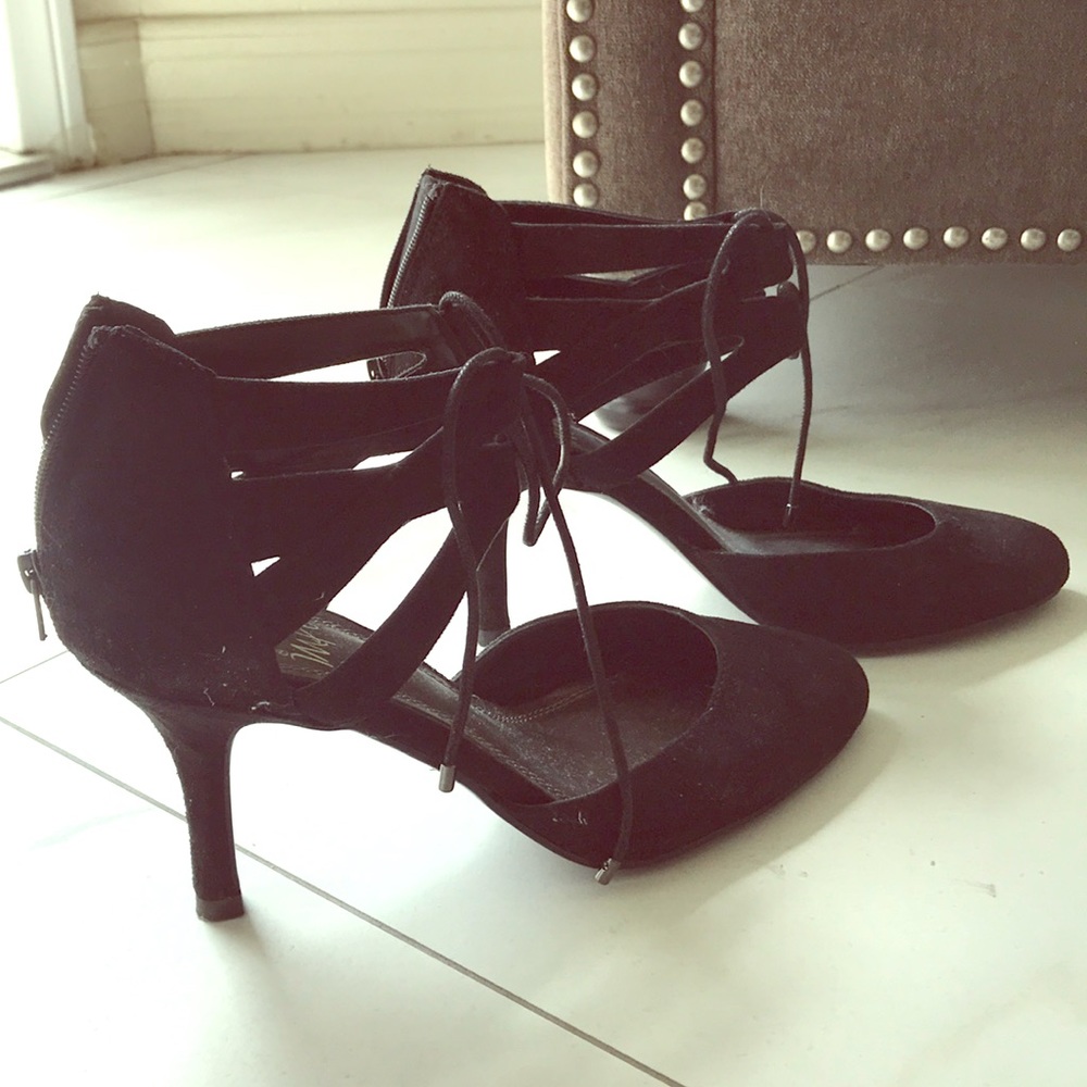 Cute 2.5 inch lace up heels from Nordstrom rack